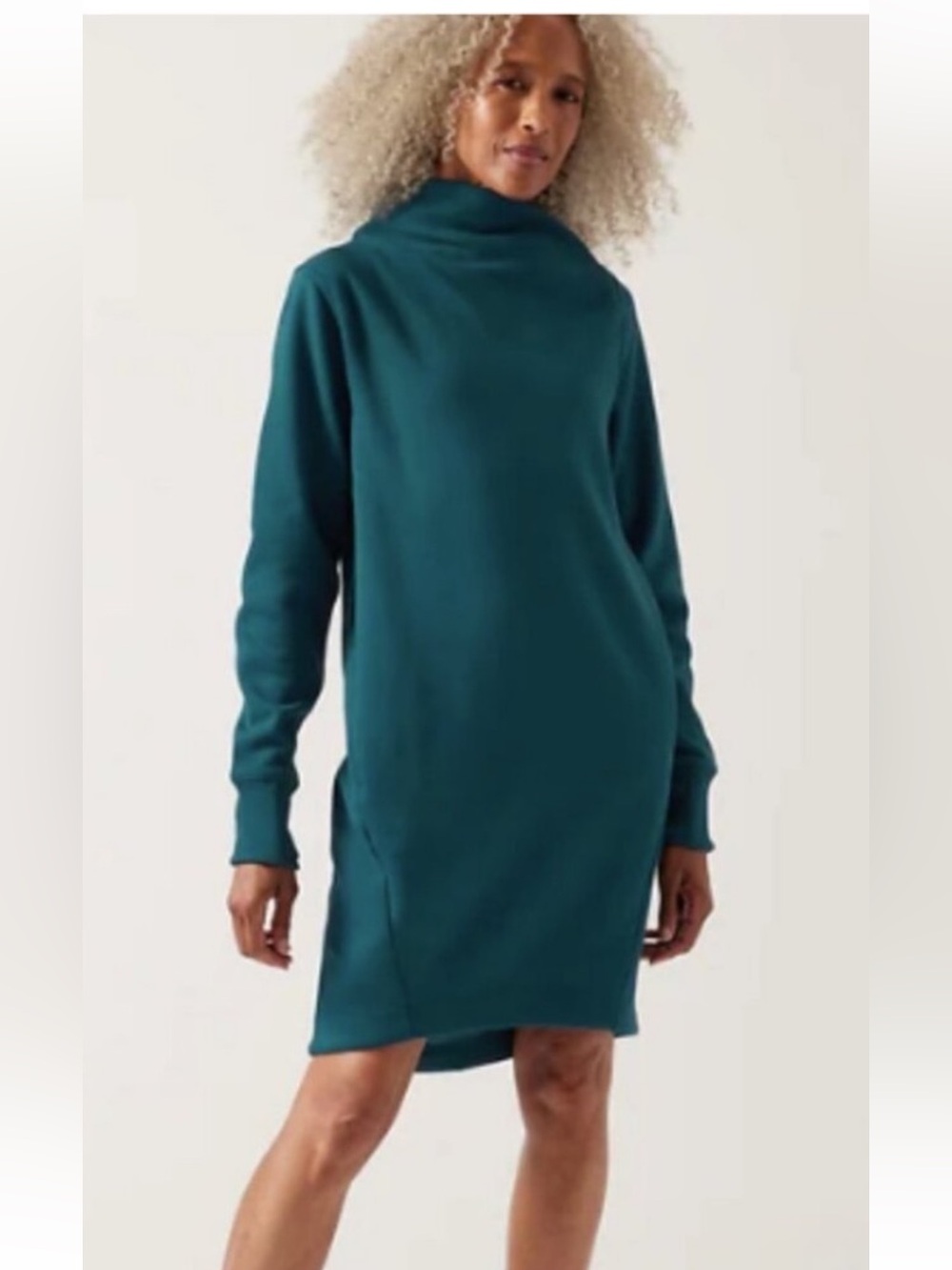 Athleta Cozy Karma Sweatshirt Dress. M/T